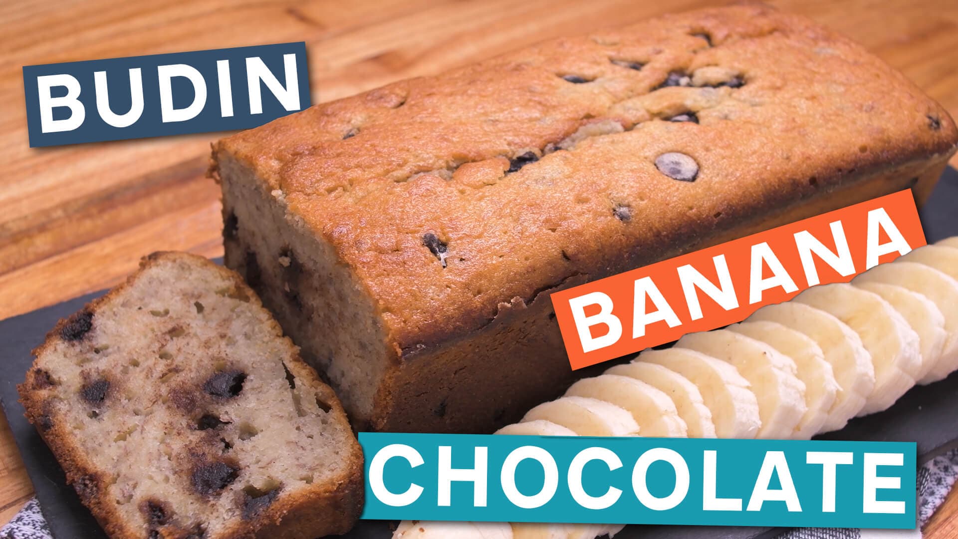 How to Make Banana and Chocolate Loaf Cake