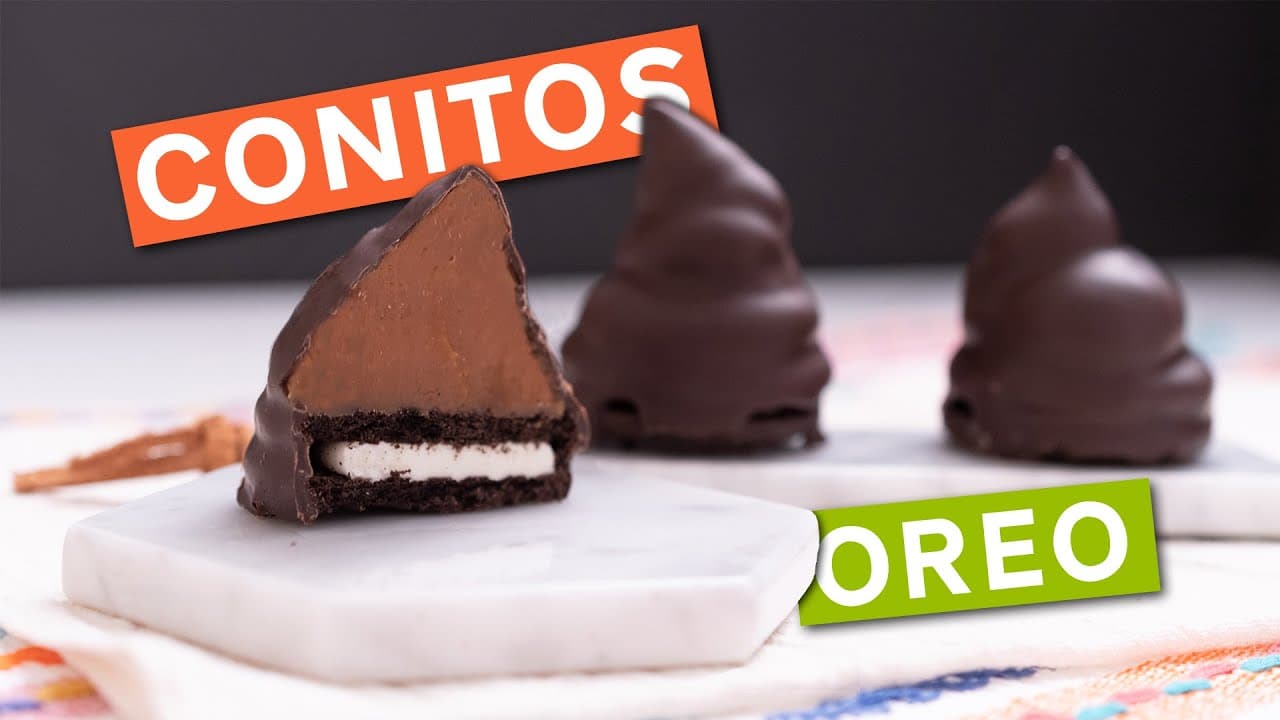 Dulce de Leche Oreo Cones