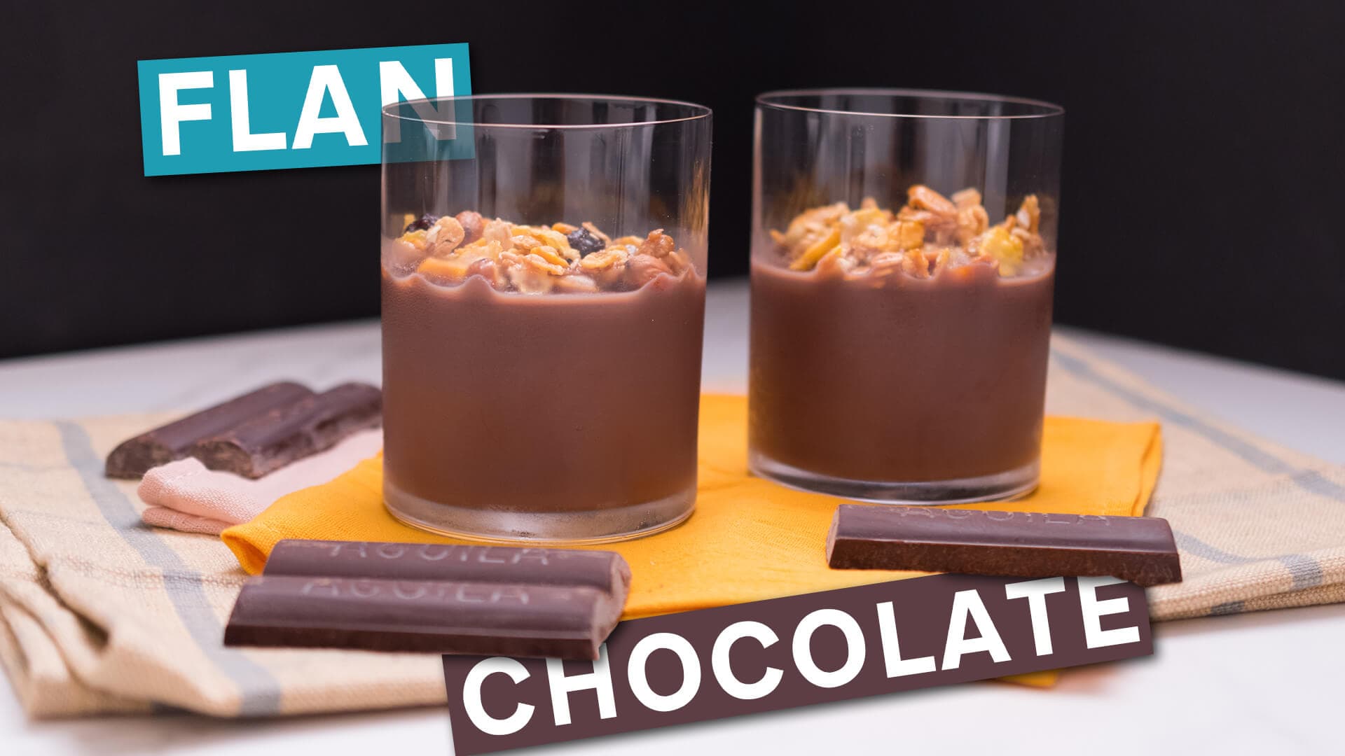 Como Preparar Flan de Chocolate