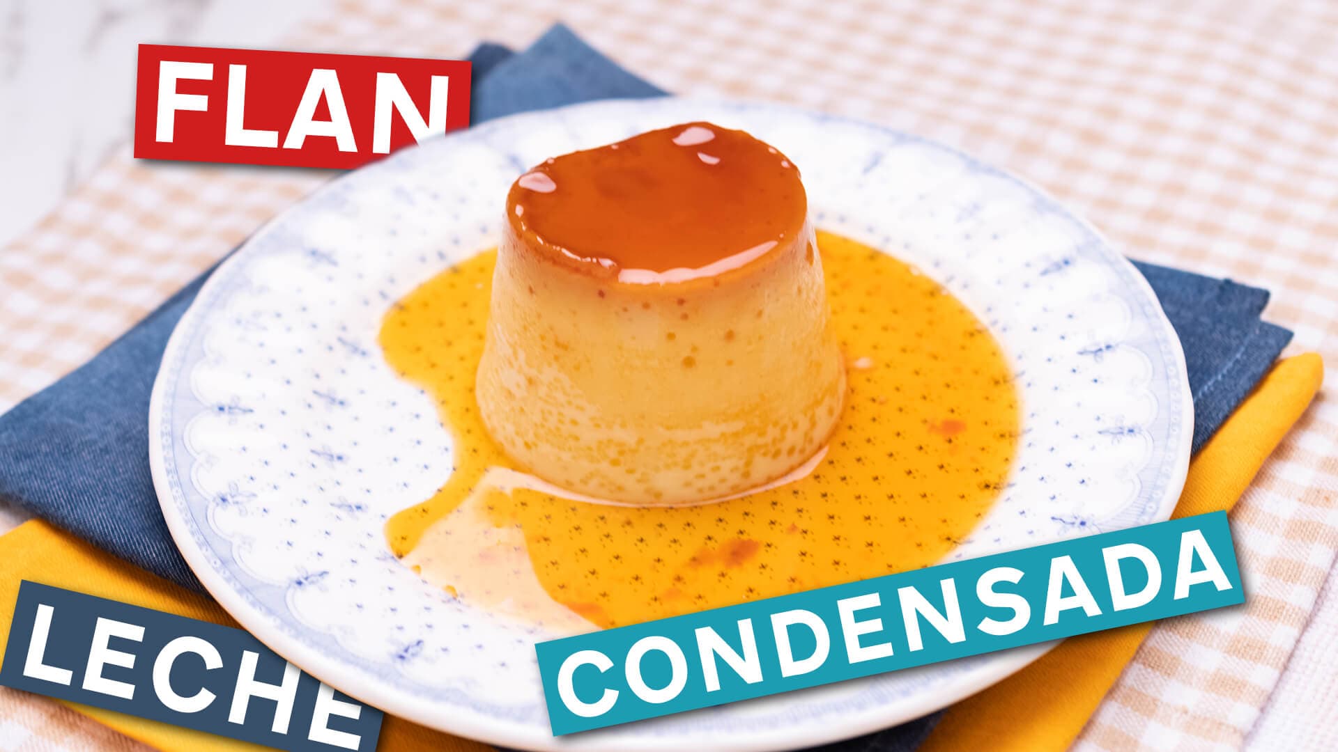 Como Hacer Flan de Leche Condensada
