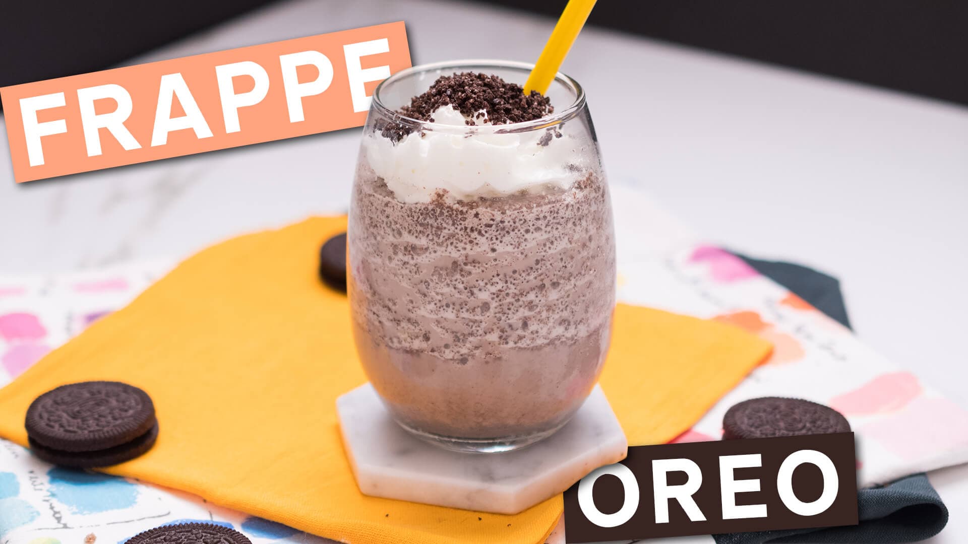How to Make an Oreo Frappe