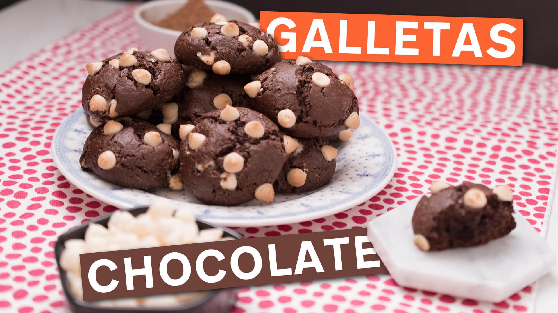 Como Preparar Galletas de Chocolate Facil y Rapido