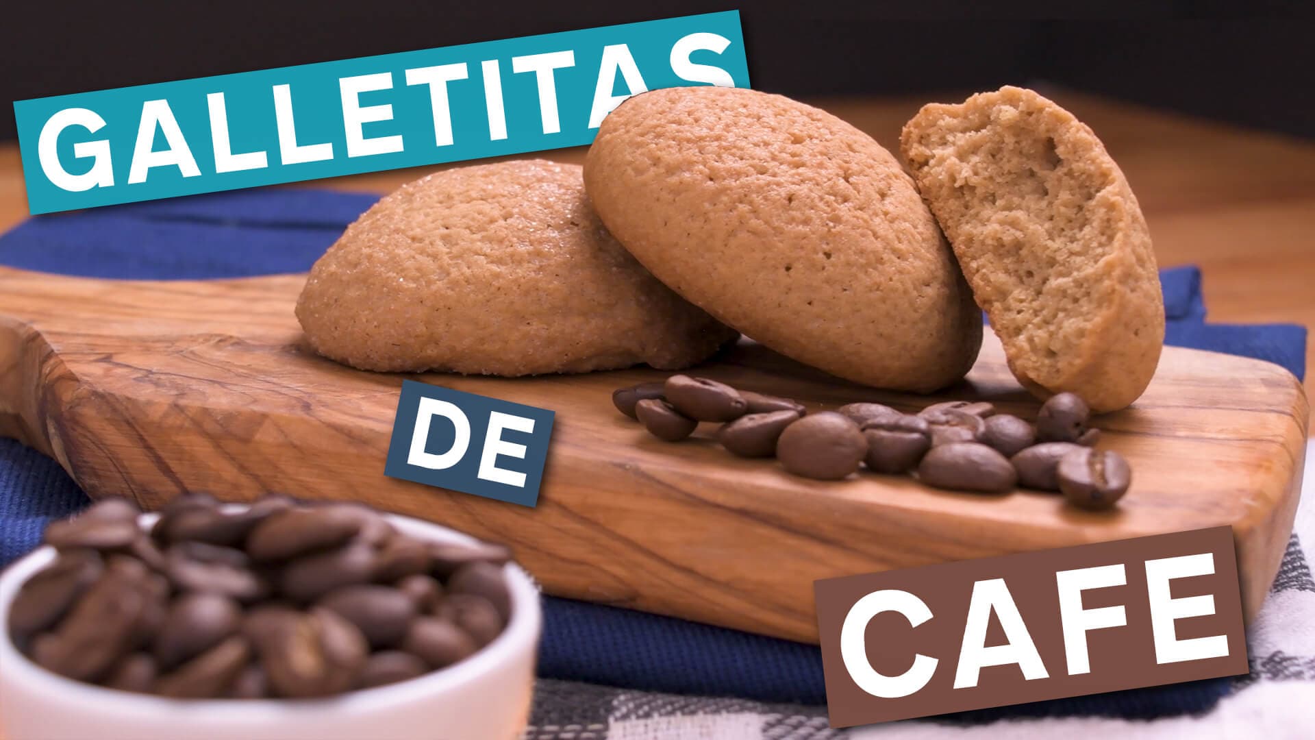 Como preparar galletitas de Cafe