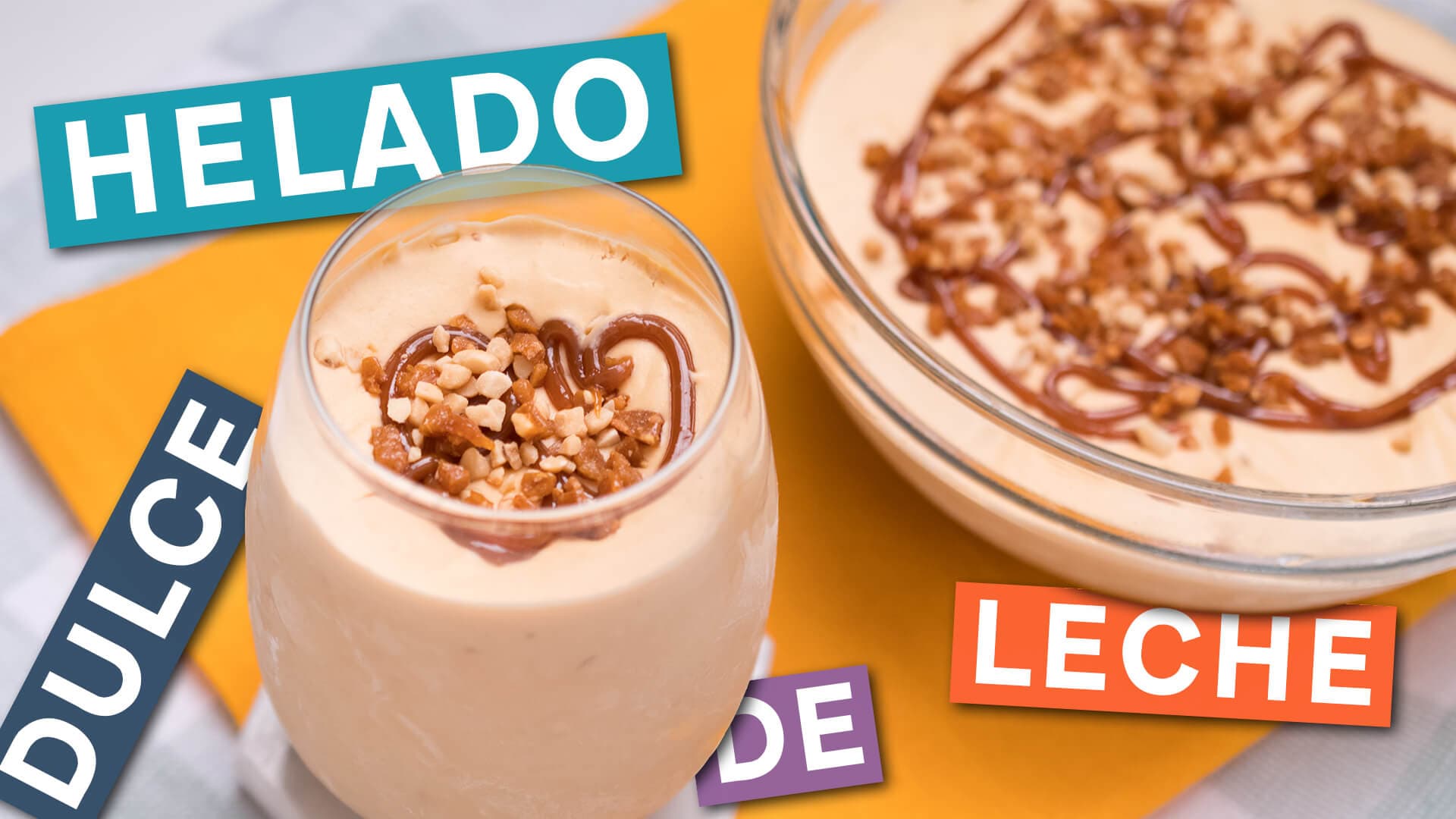 Como Preparar Helado de Dulce de Leche