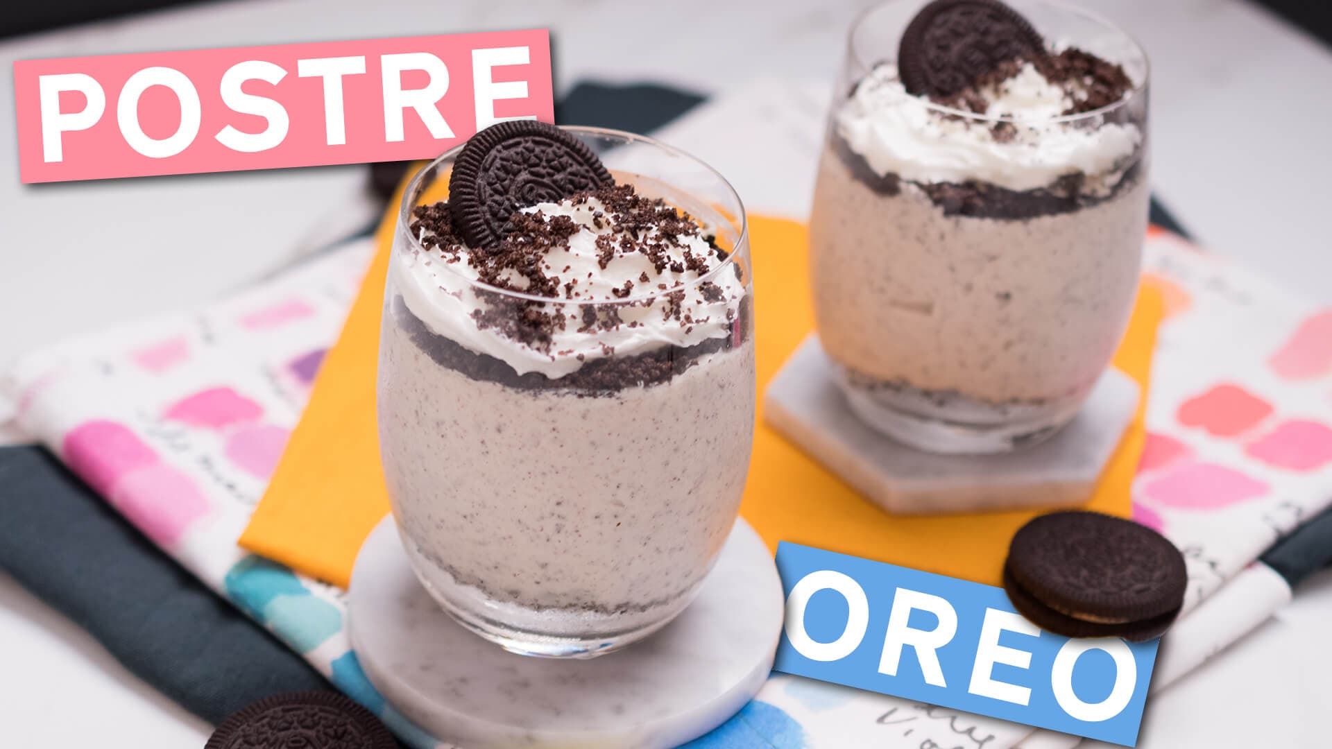 Como Hacer Postre Oreo