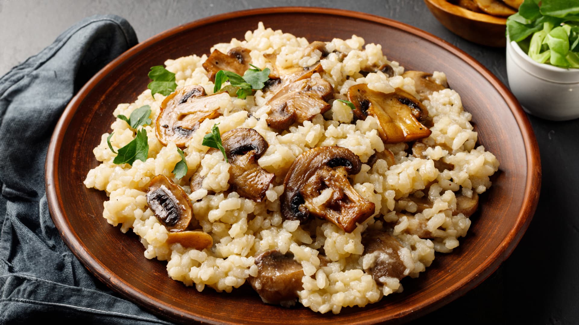 Risotto de Champiñones