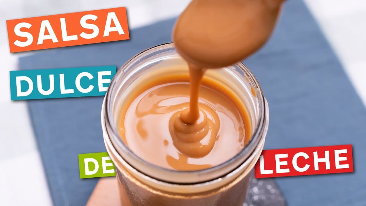 Como Preparar Salsa de Dulce de Leche