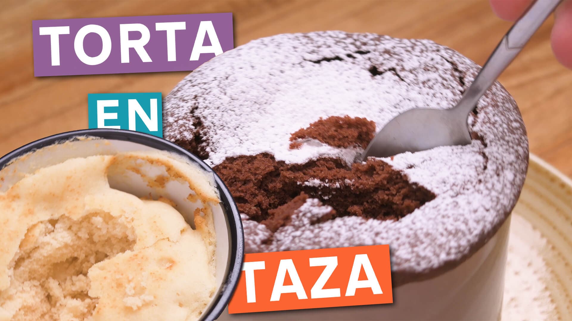 How to Make Chocolate and Vanilla Mug Cake