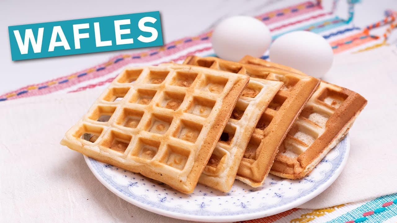 Como Preparar Wafles