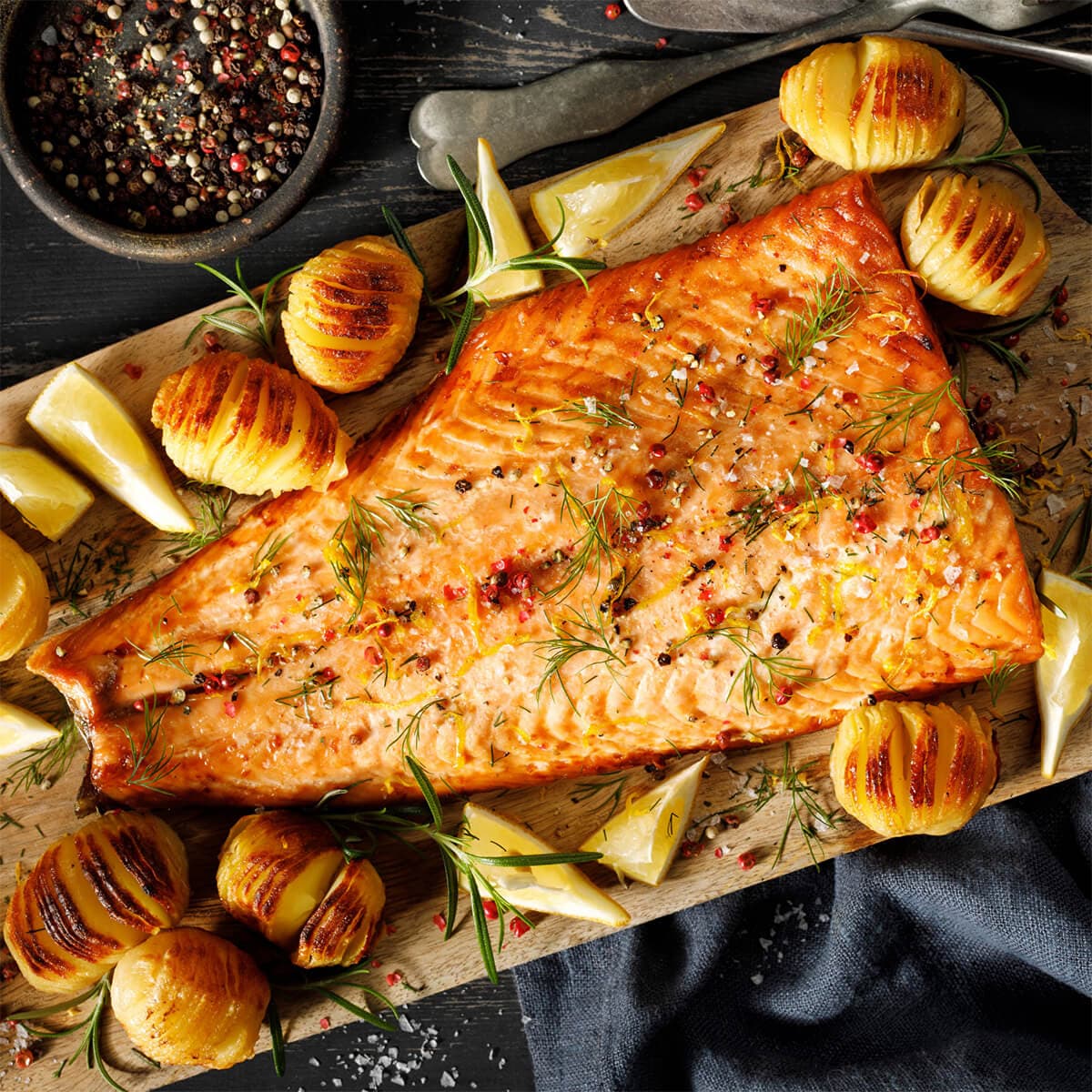 Filete de Salmón al Horno