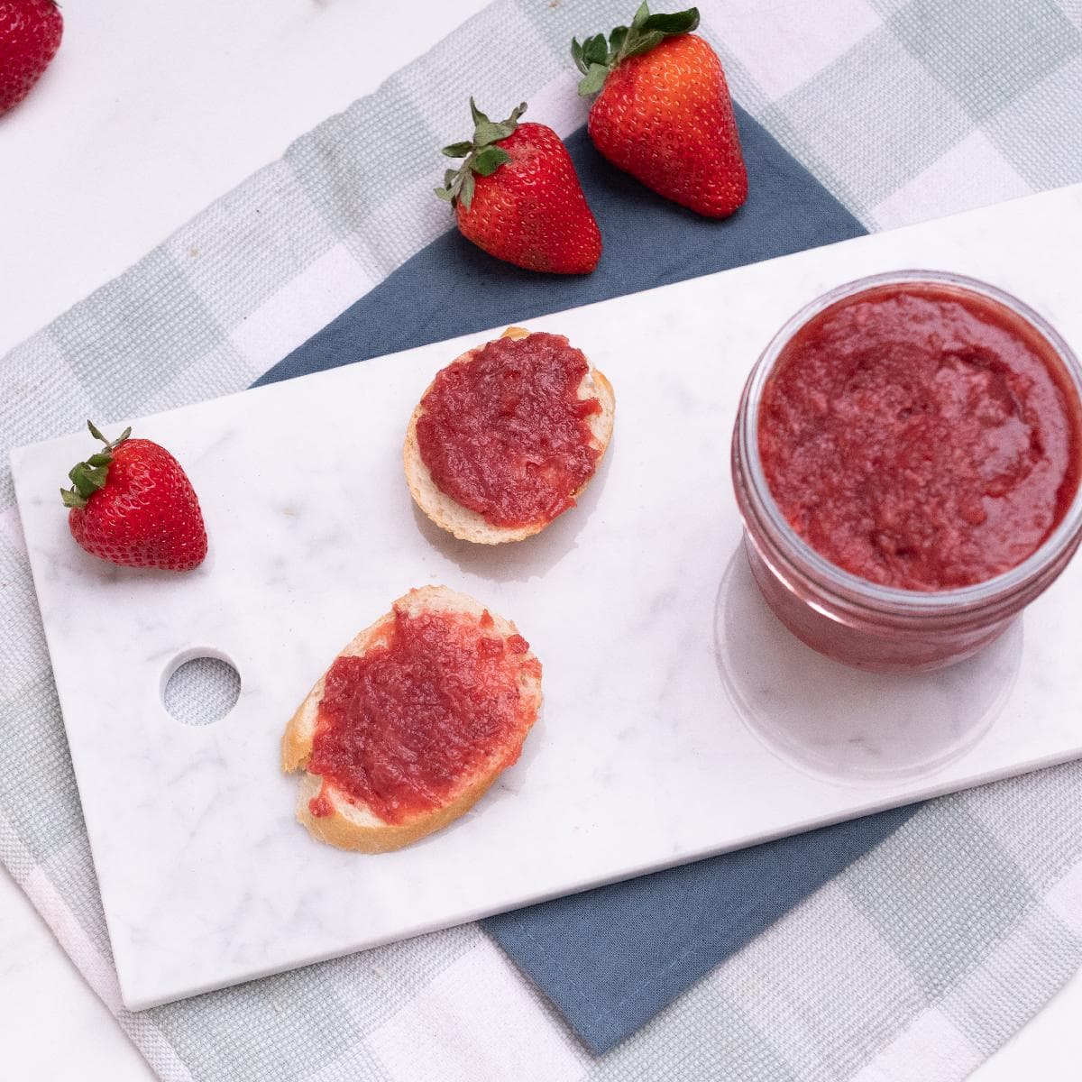 Mermelada de Fresas sin Azúcar