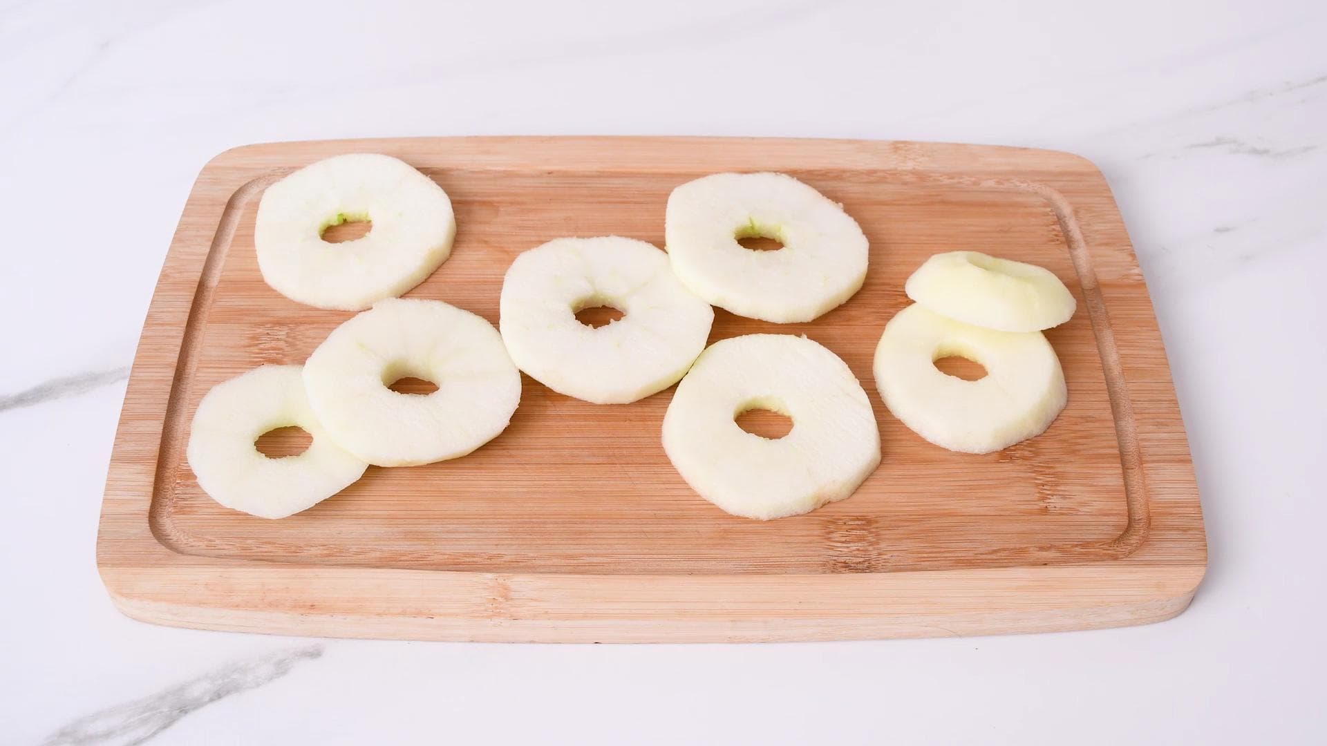 Apple Rings — step 0