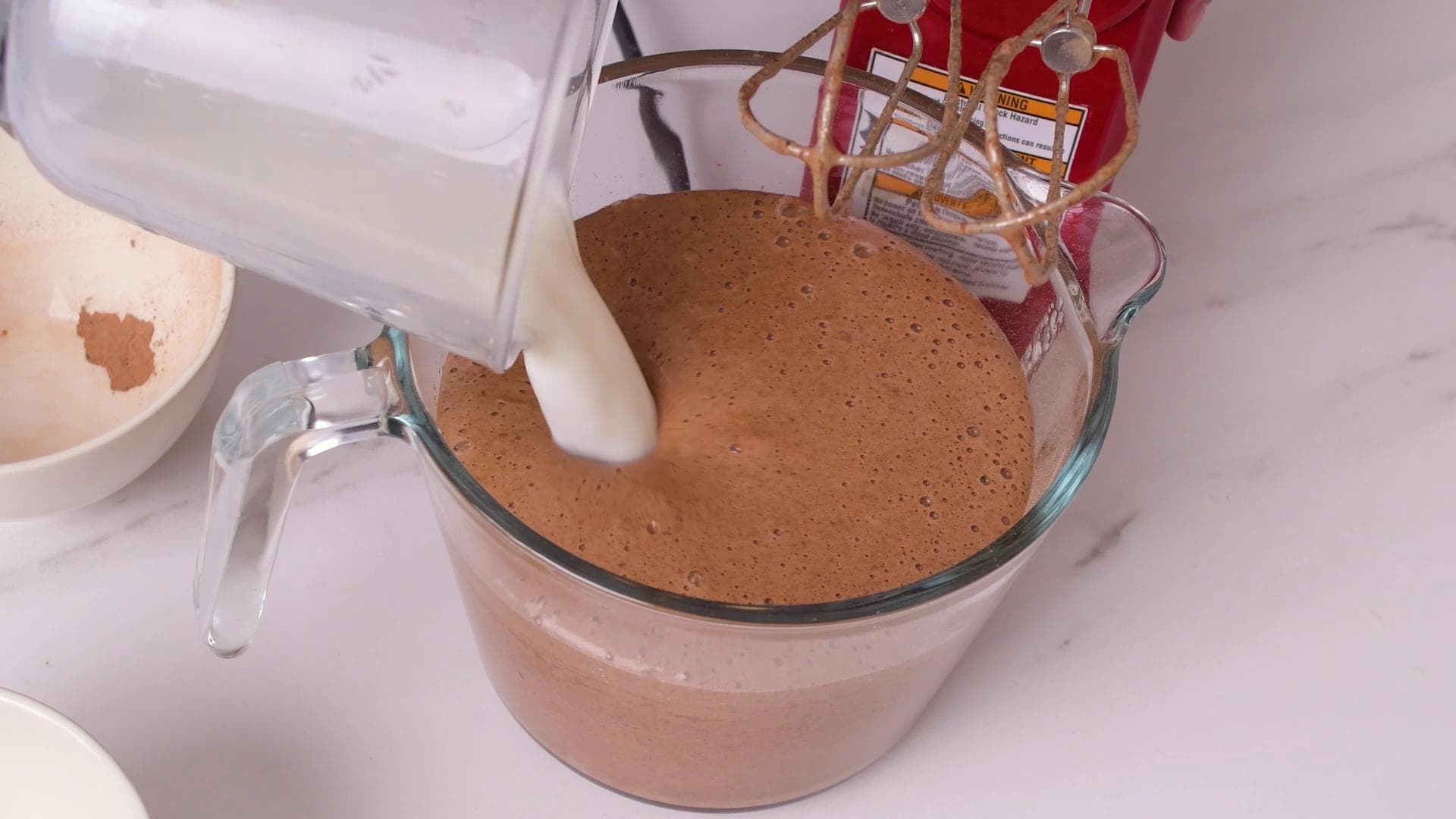 Flan de Chocolate — paso 2