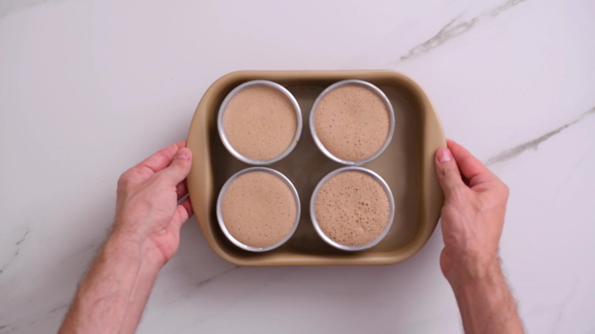 Flan de Chocolate — paso 3