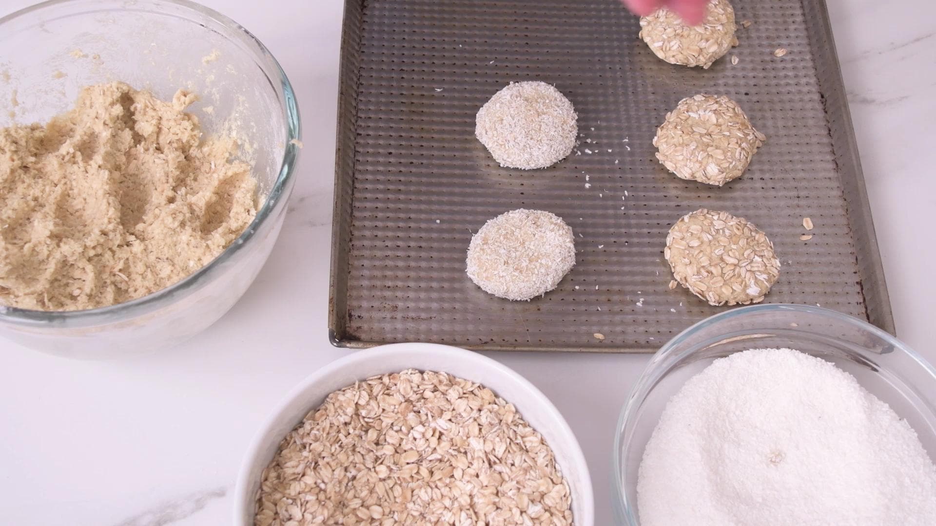 Galletas de Avena y Coco Faciles — paso 5