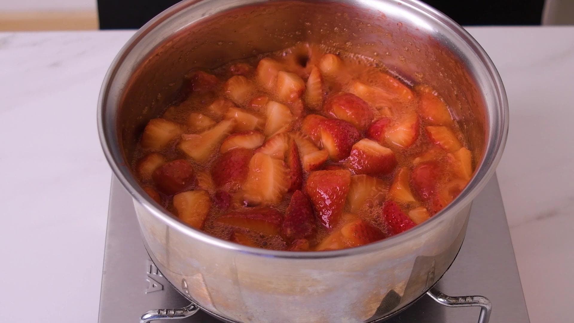 Mermelada de Fresas sin Azúcar — paso 3