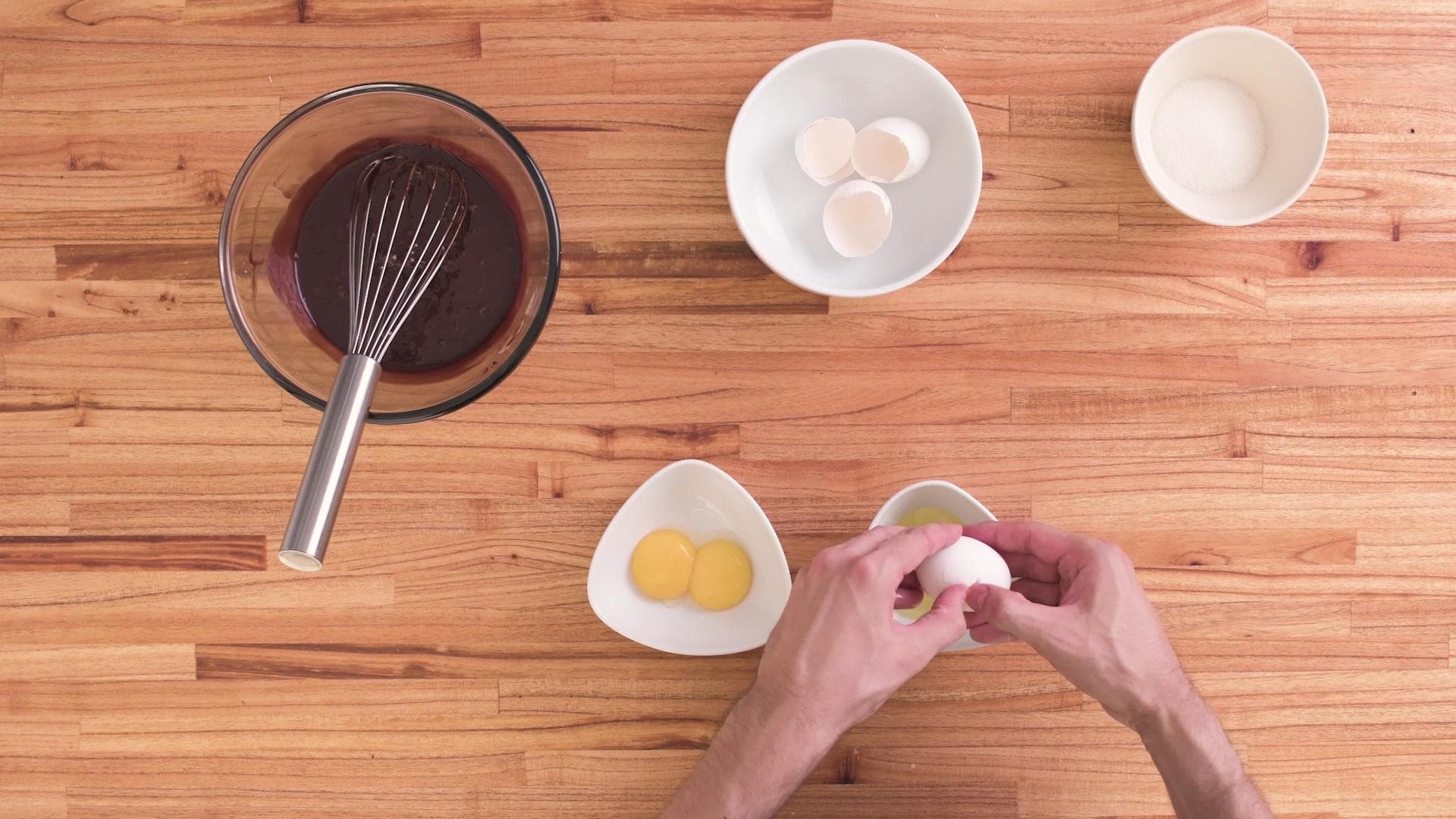 Mousse de Chocolate — paso 3