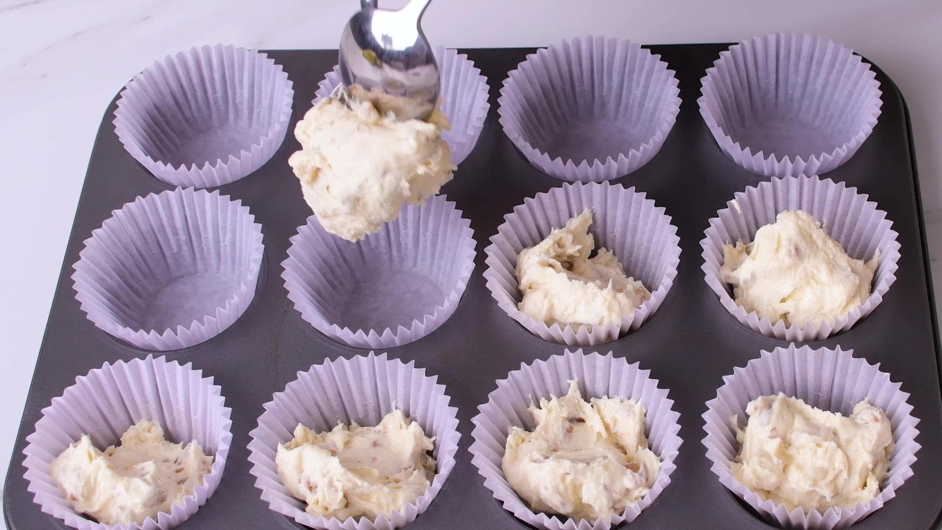 Muffins de Nueces — paso 5