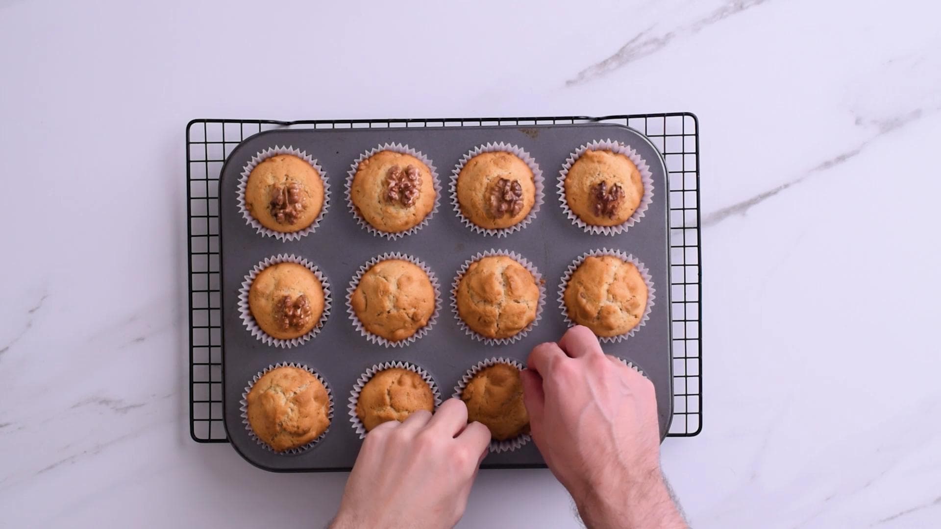 Muffins de Nueces — paso 6