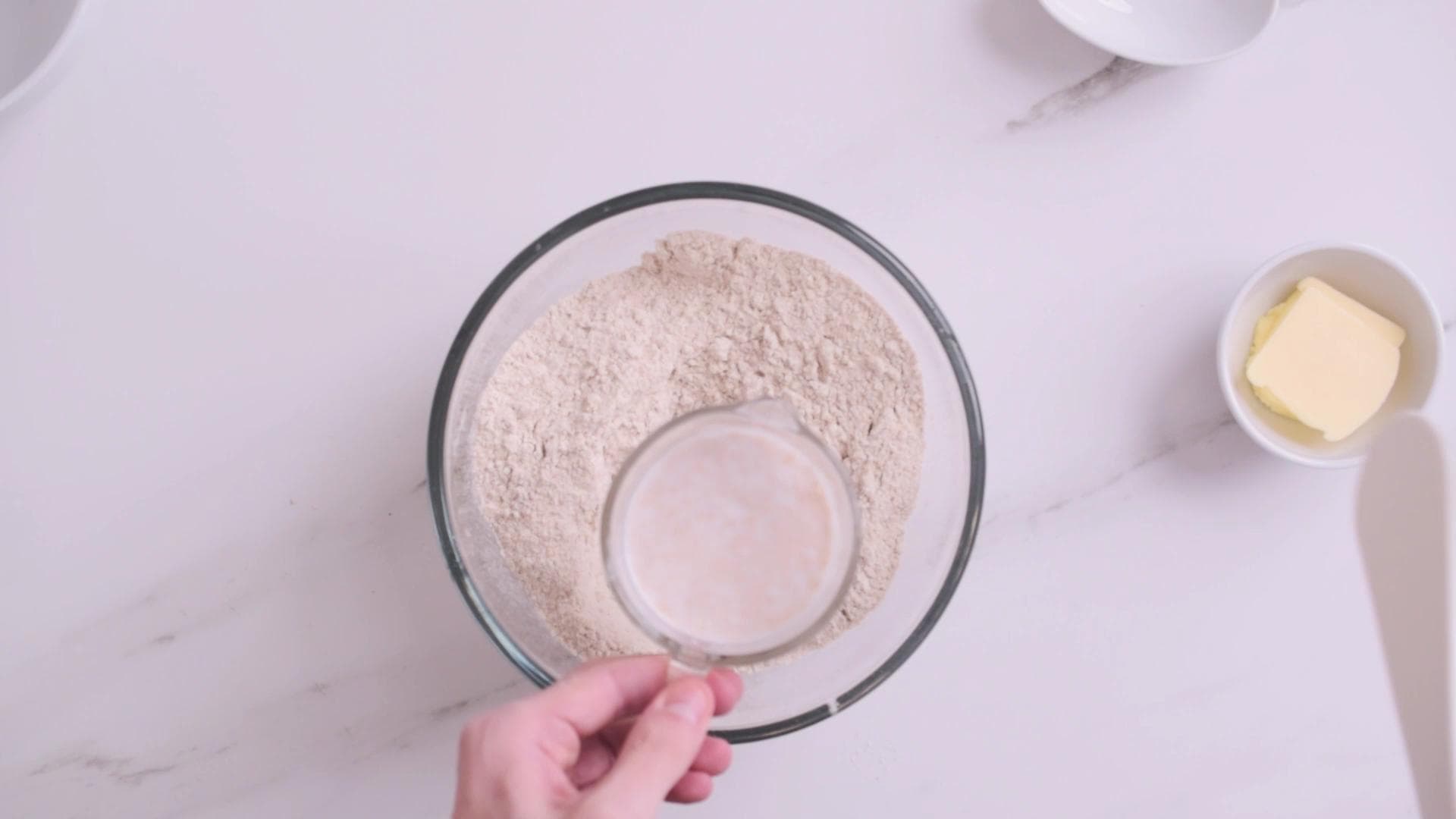 Quick and Easy Whole Wheat Bread — step 2