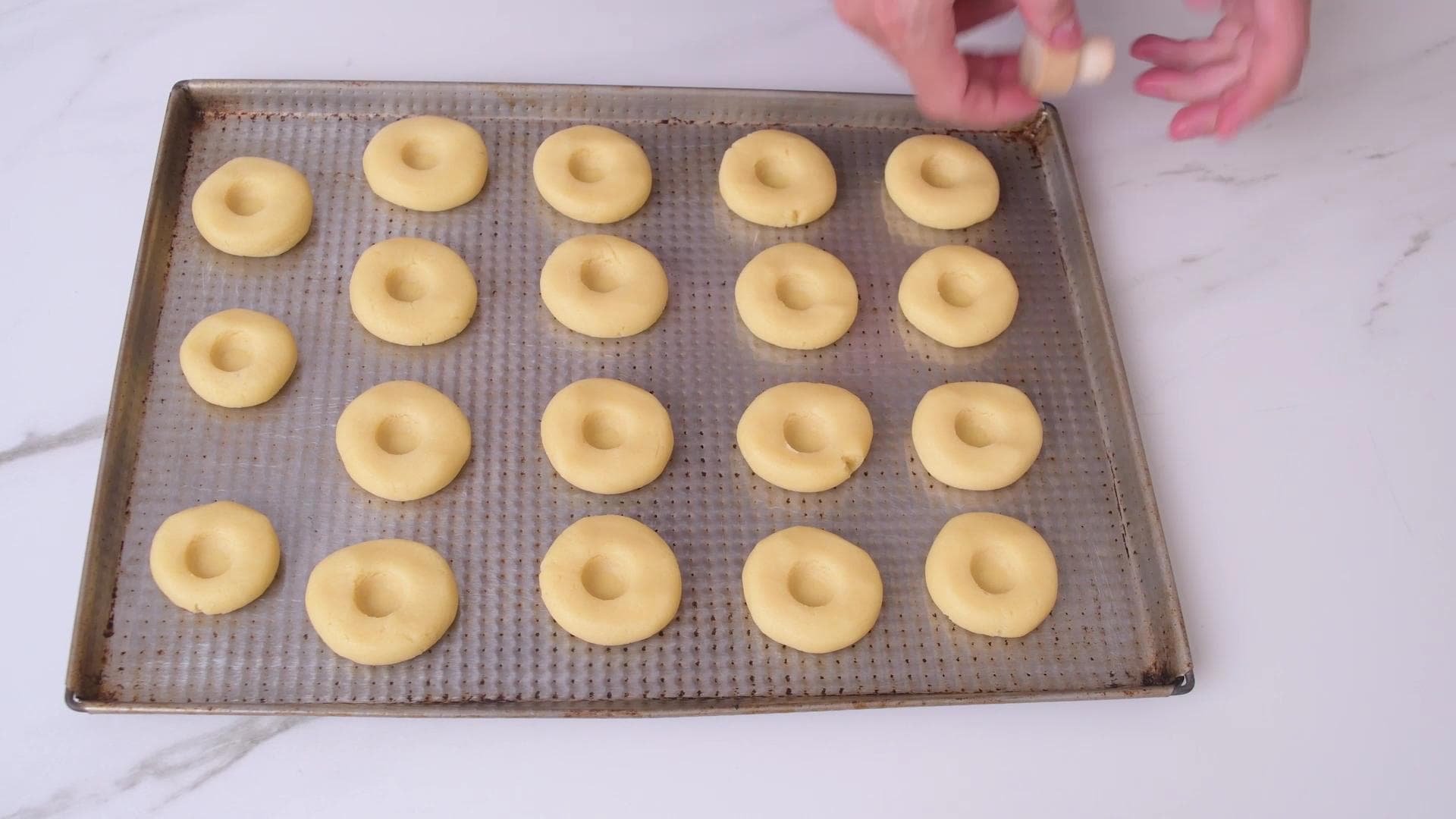 Pepas de Chocolate — paso 5