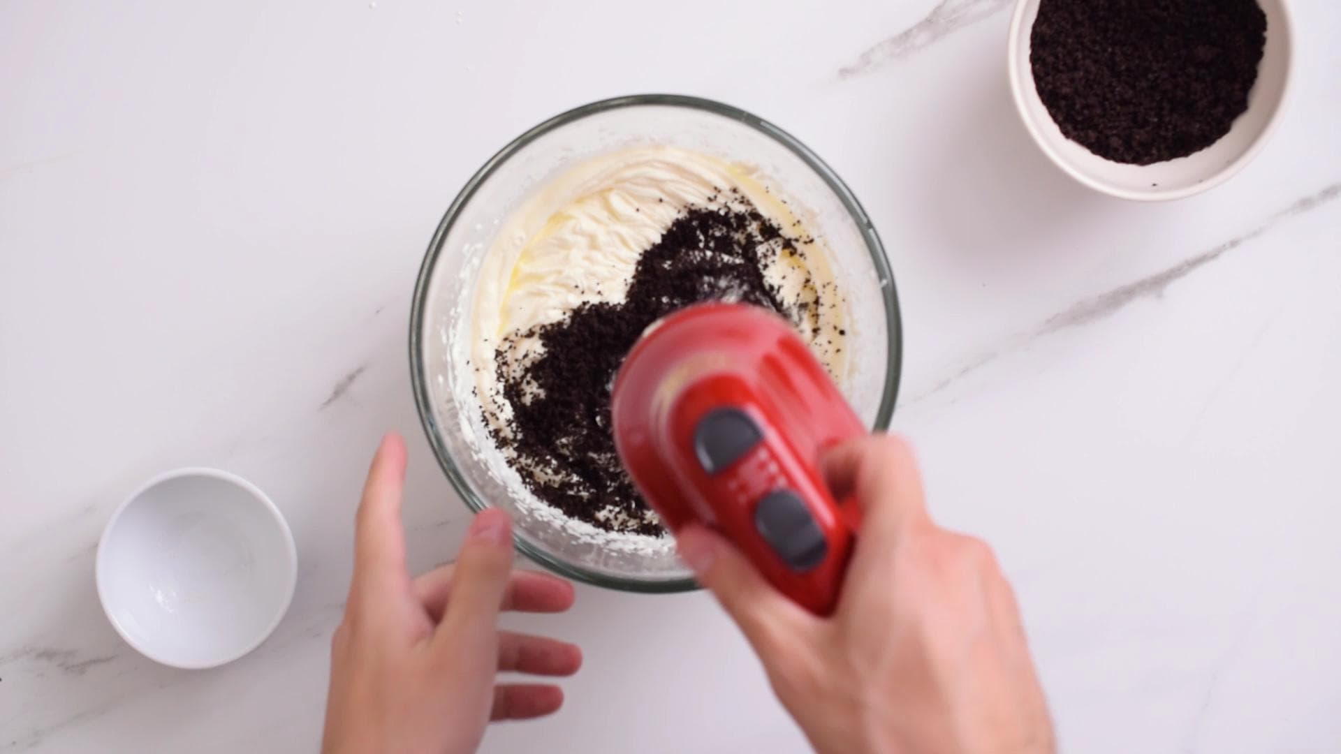 Postre Oreo — paso 2