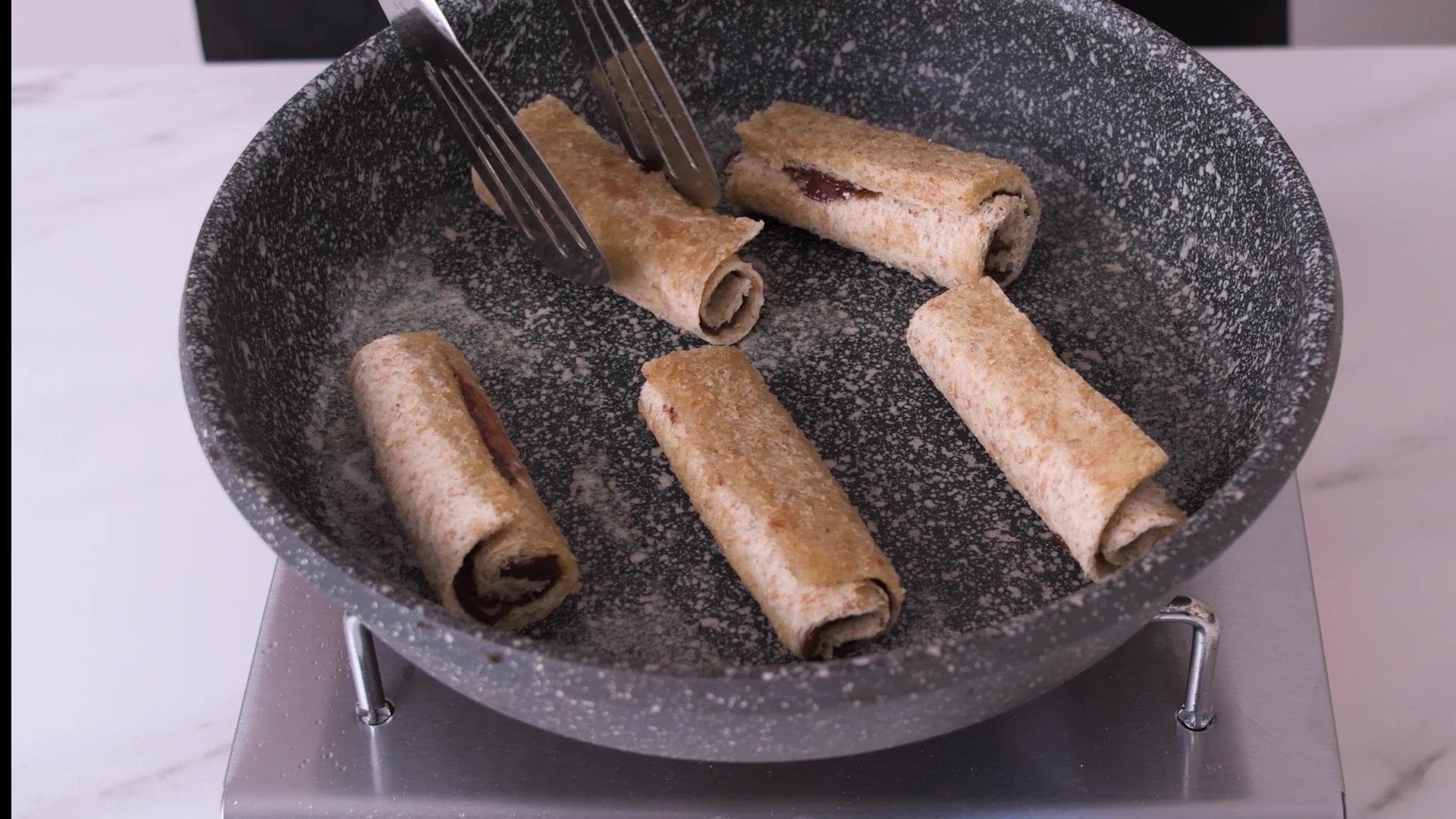 Bread and Chocolate Rolls — step 2