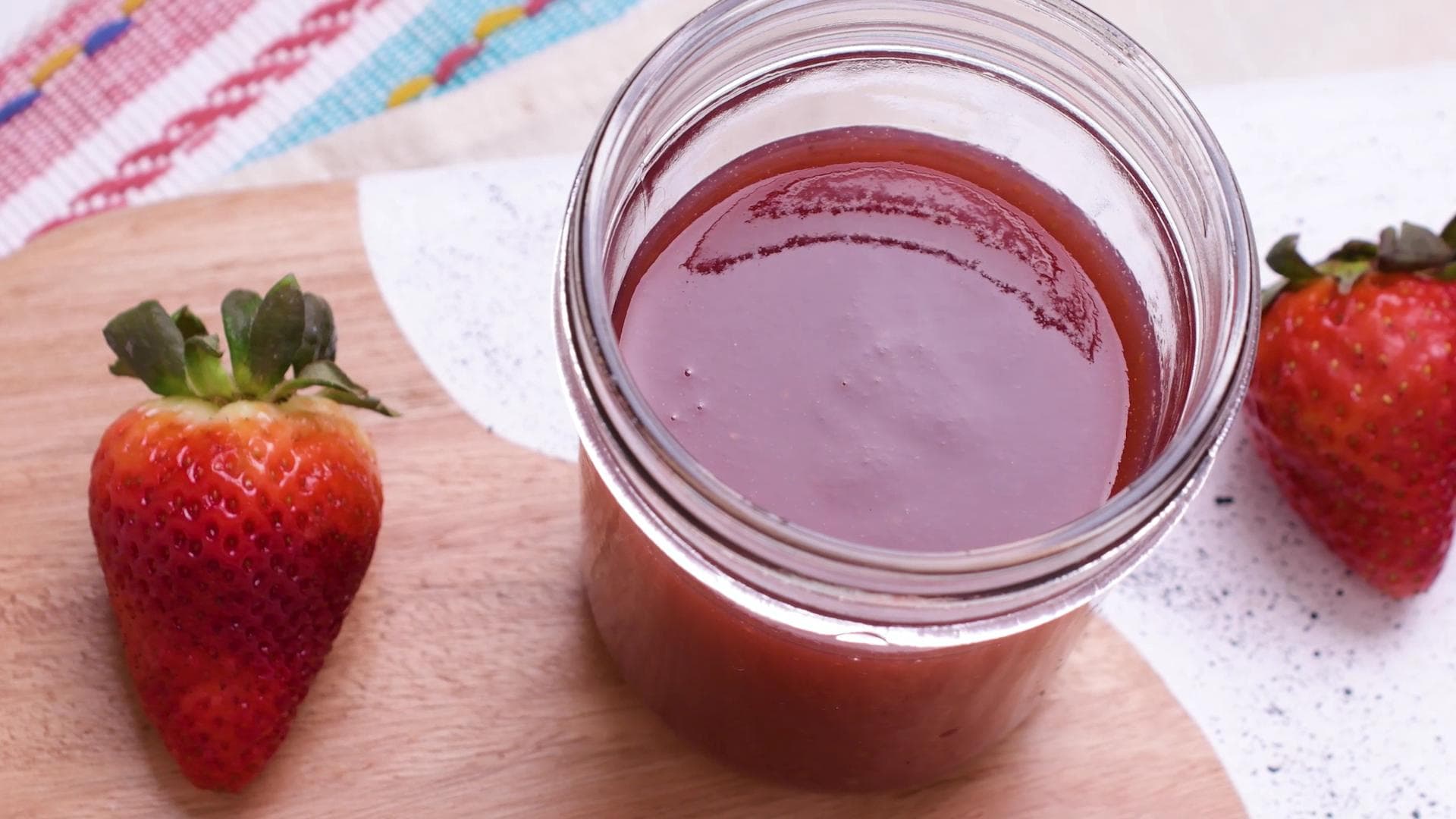 Salsa de Frutilla — paso 3