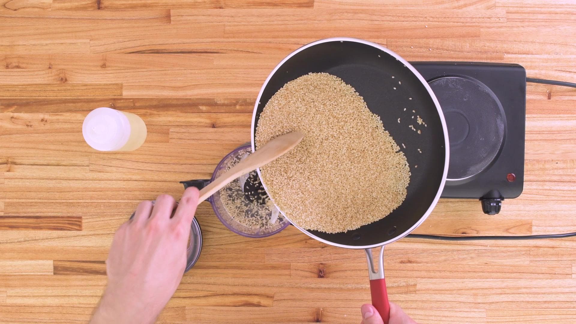 Tahini de Sesamo — paso 1