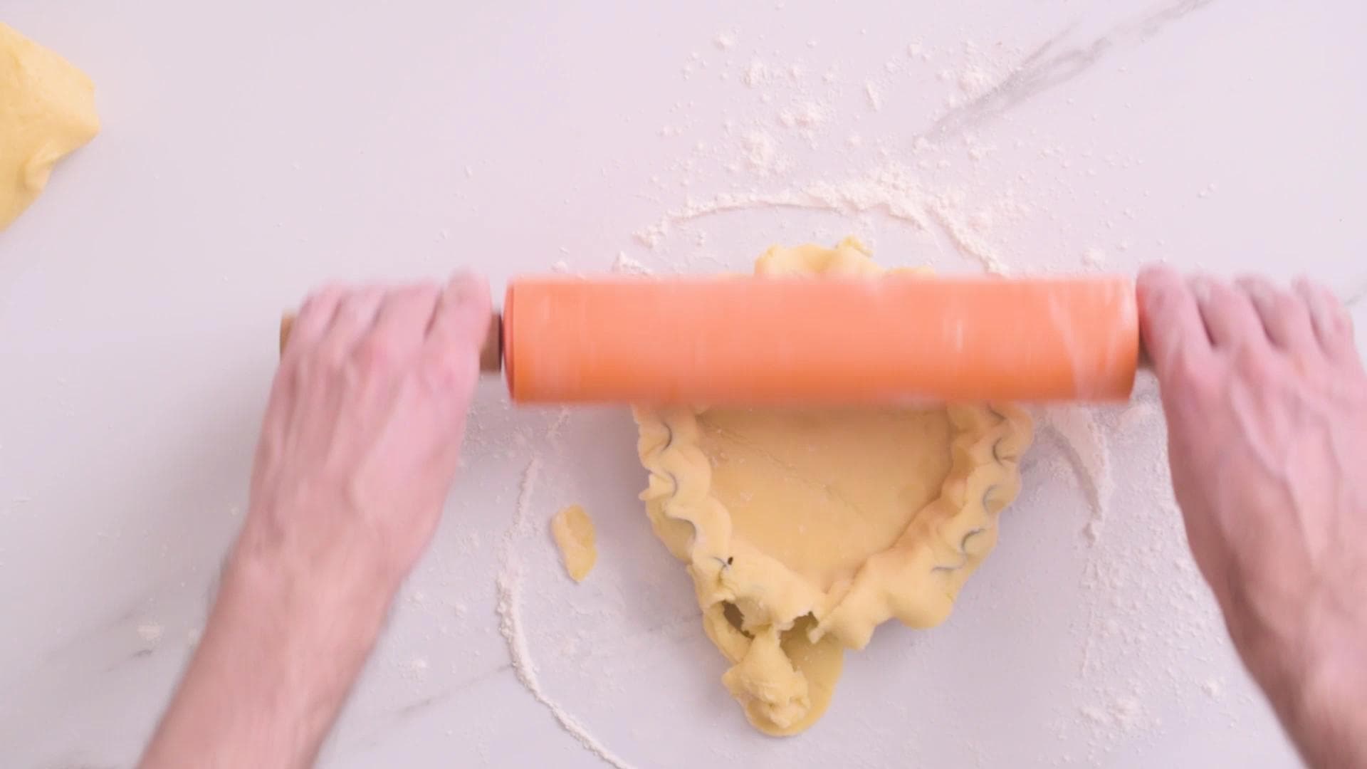 Tarta de Coco y Dulce de Leche — paso 7