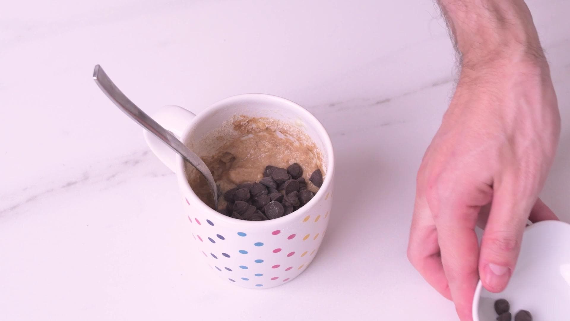 Microwave Banana Mug Cake — step 3