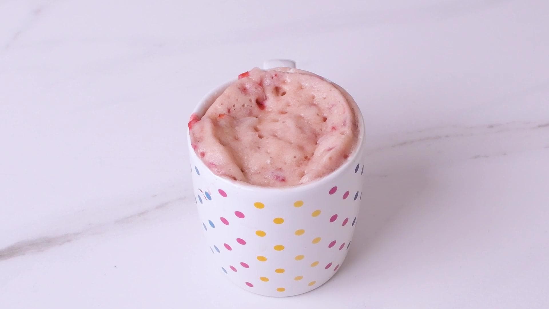 Strawberry Mug Cake — step 3