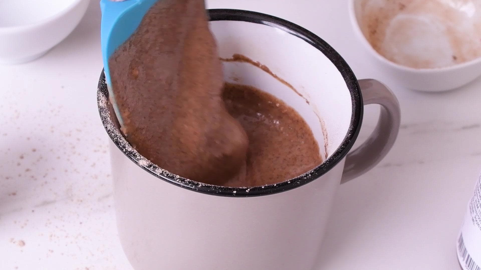 Nutella Mug Cake — step 1