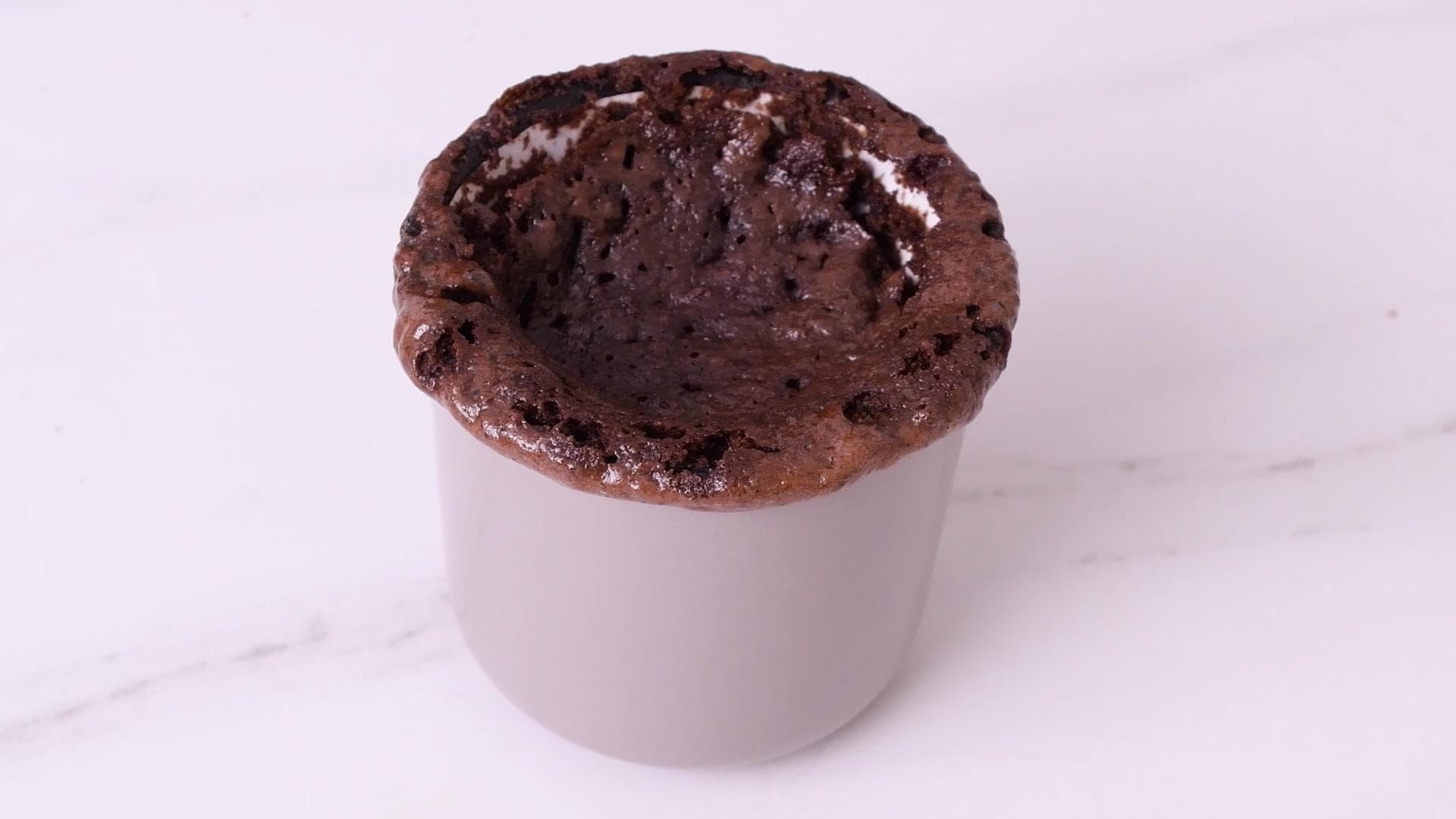 Nutella Mug Cake — step 2