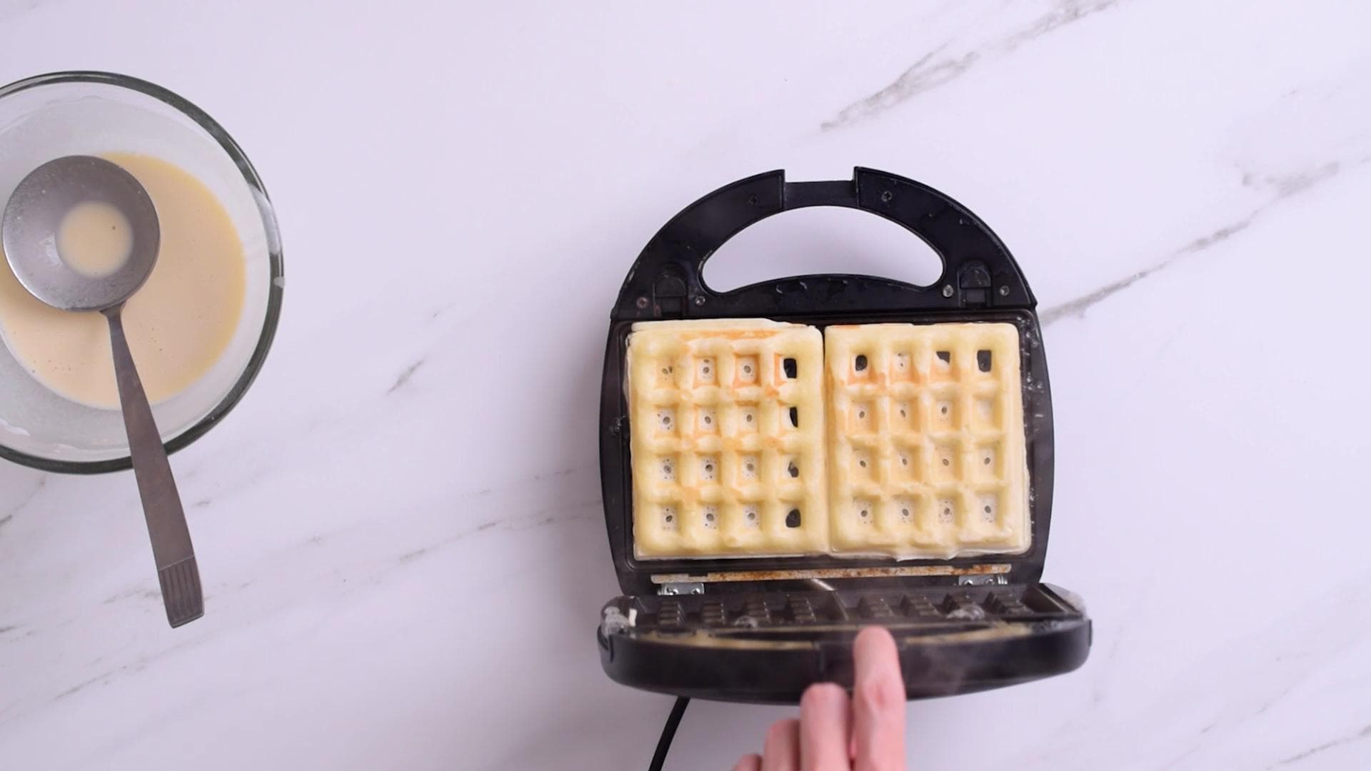 Wafles — paso 4